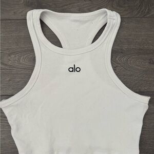 ALO Yoga White Tank Top